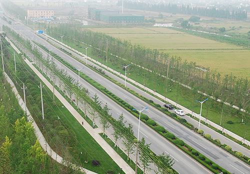 平湖经济技术开发区新华北路景观